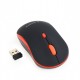 Миша Gembird MUSW-4B-03-R бездротова, Black/Red, dpi:1600, USB, 2xAAА (MUSW-4B-03-R)