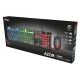Комплект Trust GXT 838 Azor Gaming Combo, Black, USB, підсвічування (23722)