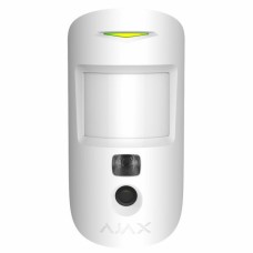 Бездротовий датчик руху з фотокамерою Ajax MotionCam, White (000015711)