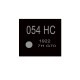 Чип для Canon 054H / CF541X, Cyan, 2.3k, Static Control (C642CP-HYC)