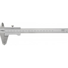 Штангенциркуль механический NEO Tools с сертификатом DIN, 0-150 мм (75-001)