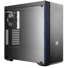 Корпус Cooler Master MasterBox MB600L, Black/Blue, Mid Tower, без БП (MCB-B600L-KA5N-S01)