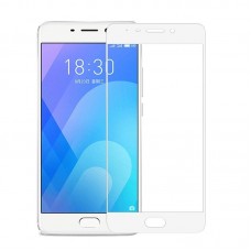 Захисне скло для Meizu M6 Note, 5D Glass (Full Glue) white