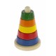 Пирамидка деревянная, Nic, разноцветная (NIC2311)