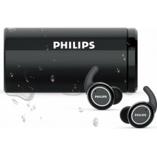 Гарнітура Bluetooth Philips ActionFit TAST702, IPX5 True Wireless Mic, Black