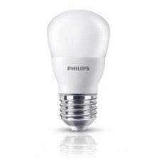 Лампа светодиодная E27, 4W, 6500K, P45, Philips, 315 lm, 220V (929001161007)