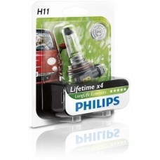 Автолампы Philips LongLife EcoVision H11, 1 шт (12362LLECOB1)