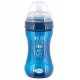 Дитяча антиколікова пляшечка Nuvita, Mimic Cool 250 мл, темно-синя (NV6032NIGHTBLUE)