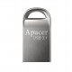 USB 3.0 Flash Drive 64Gb Apacer AH156, Gray, металева (AP64GAH156A-1)