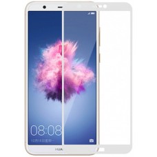 Захисне скло для Huawei P Smart 2017, iPaky, 5D Glass Full Glue White
