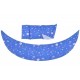 Набір аксесуарів для подушки Nuvita, DreamWizard (наволочка, міні-подушка), синій (NV7101BLUE)
