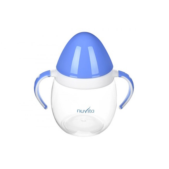 Набір для годування Nuvita, 6 мес +, блакитний, 3 предмета (NV1491Blue)