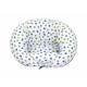 Подушка для беременных и для кормления Nuvita, 10 в 1 DreamWizard, белая с точками (NV7100Dots)