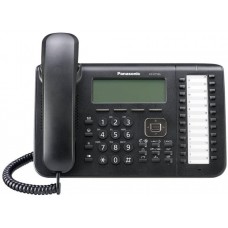 Телефон системный Panasonic KX-DT546RU-B для АТС Panasonic, Black