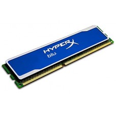 Б/В Пам'ять DDR3, 2Gb, 1333 MHz, Kingston HyperX, Blue, з радіатором (KHX1333C9D3K2/2G)