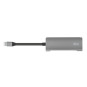 Концентратор USB 3.2 Type-C Trust Dalyx Aluminium 7-in-1, Gray, алюминевый корпус (23331)