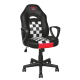 Ігрове крісло Trust GXT 702 Ryon Junior Gaming Chair, Black/White, еко-шкіра (22876)