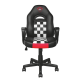 Ігрове крісло Trust GXT 702 Ryon Junior Gaming Chair, Black/White, еко-шкіра (22876)