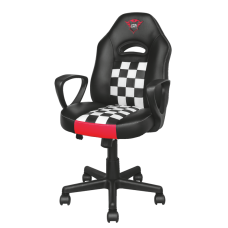 Игровое кресло Trust GXT 702 Ryon Junior Gaming Chair, Black/White, эко-кожа (22876)