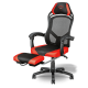 Игровое кресло Trust GXT 706 Rona Gaming Chair, Red/Black, эко-кожа, с подставкой для ног (22980)