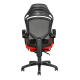 Ігрове крісло Trust GXT 706 Rona Gaming Chair, Red/Black, еко-шкіра, з підставкою для ніг (22980)
