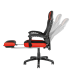 Игровое кресло Trust GXT 706 Rona Gaming Chair, Red/Black, эко-кожа, с подставкой для ног (22980)