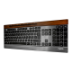 Клавиатура Rapoo E9260 wireless, Black, сверхтонкая (E9260)