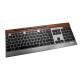 Клавиатура Rapoo E9260 wireless, Black, сверхтонкая (E9260)