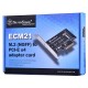 Плата-адаптер SilverStone ECM21, PCI-E 4x, для SSD M.2 (ключ M) (SST-ECM21)