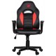 Ігрове крісло 2E GC21 GAMING JUNIOR, Black/Red, дитяче, еко-шкіра (2E-GC21BLR)