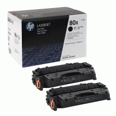 Картридж HP 80X (CF280XF), Black, 2 x 6900 стр, двойная упаковка