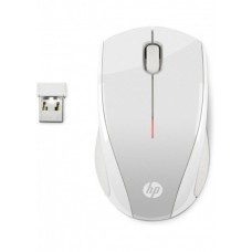 Мышь беспроводная HP X3000, White/Silver, USB, 1200 dpi, 2.4 ГГц, 3 кнопки, 1хAA (2HW68AA)
