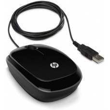 Мышь HP X1200, Black, USB, оптическая, 1200 dpi, 3 кнопки, 1.2 м (H6E99AA)