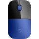 Мышь беспроводная HP Z3700, Black/Blue, USB, 1200 dpi, 2.4 ГГц, 3 кнопки, 1хAA (V0L81AA)