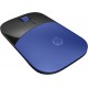 Мышь беспроводная HP Z3700, Black/Blue, USB, 1200 dpi, 2.4 ГГц, 3 кнопки, 1хAA (V0L81AA)