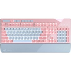 Клавіатура Asus ROG Strix Flare, Pink/Gray, механічна, перемикачі Cherry MX (90MP00M0-B0UA04)