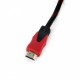 Кабель HDMI - HDMI 1.5 м Extradigital Black/Red, V2.0, позолочені конектори (KBH1745)