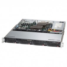 Корпус для сервера SuperMicro SuperChassis 813MFTQ-R400CB, Black, 400W, 1U (CSE-813MFTQ-R400CB)