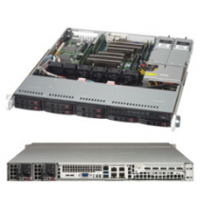 Корпус для сервера SuperMicro SuperChassis 113MFAC2-R606CB, Black, 600W, 1U (CSE-113MFAC2-R606CB)