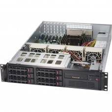 Корпус для сервера SuperMicro SuperChassis 822T-333LPB, Black, 330W, 2U (CSE-822T-333LPB)