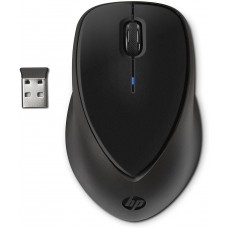 Мышь беспроводная HP Comfort Grip, Black, USB, 1600 dpi, 2.4 ГГц, 2 кнопки, 2хAA (H2L63AA)