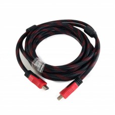Кабель HDMI - HDMI, 5 м, Black/Red, V2.0, Extradigital, позолоченные коннекторы (KBH1749)