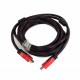Кабель HDMI - HDMI, 5 м, Black/Red, V2.0, Extradigital, позолоченные коннекторы (KBH1749)