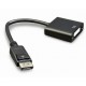 Адаптер DisplayPort (M) - DVI (F), Extradigital, Black (KBD1757)