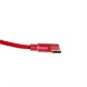 Кабель USB - USB Type-C 1 м Extradigital Red, угловой (KBU1763)
