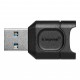 Картридер внешний Kingston MobileLite Plus, Black, USB 3.2, для microSD (MLPM)