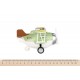 Літак металевий інерційний Same Toy, Aircraft, зелений (SY8016AUt-2)