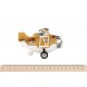 Літак металевий інерційний Same Toy, Aircraft, коричневий (SY8016AUt-3)