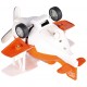 Літак металевий інерційний Same Toy, Aircraft, помаранчевий (SY8013AUt-1)
