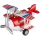 Літак металевий інерційний Same Toy, Aircraft, червоний, зі світлом і музикою  (SY8012Ut-3)